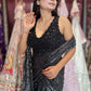 Ready-to-Wear Drape Saree with Embellished Blouse Party Wear Saree