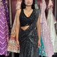 Ready-to-Wear Drape Saree with Embellished Blouse Party Wear Saree