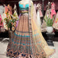 Grand Designer Printed Lehenga Choli with Sheer Dupatta