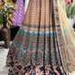 Grand Designer Printed Lehenga Choli with Sheer Dupatta