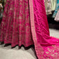 Rani Pink Royal Heritage Embroidered Lehenga With Designer Blouse