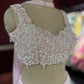 Grand Blush Pink Lehenga with Beaded Choli