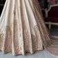 Ivory Champagne Embroidered Lehenga Elegant Bridal & Wedding Ensemble