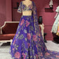 Grand Designer Floral Print Lehenga With Designer Blouse