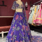 Grand Designer Floral Print Lehenga With Designer Blouse