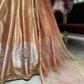 Rose Gold Metallic Lehenga with Embellished Corset Blouse & Dupatta
