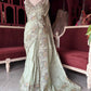 Luxury Green Mirror Work Designer Saree with Heavy Hand Embroidered