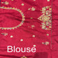 Gajji Silk Navy Blue Saree with Ornate Gold Embroidery