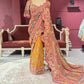 Grand Designer Georgette Saree with Ornate Embroidery