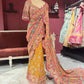 Grand Designer Georgette Saree with Ornate Embroidery