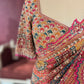 Grand Designer Georgette Saree with Ornate Embroidery