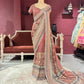 Designer Multi Colour Georgette Saree with Ornate Beadwork