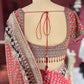 Designer Multi Colour Georgette Saree with Ornate Beadwork