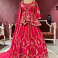 Rani Colour Silk Designer Lehenga With Jacket