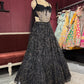 Grand Black Colour Designer Radiant Sequin Detailing Lehenga