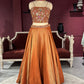 Grand Bronze Lehenga with Designer Embellished Blouse