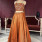 Grand Bronze Lehenga with Designer Embellished Blouse