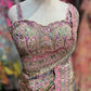 Multicolor Embroidered Designer Saree with Embellished Blouse