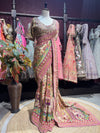 Grand Designer heritage saree With Designer Blouse