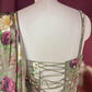 Multi Floral Designer Drape Saree with Floral Elegance